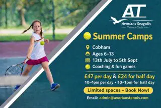 Summer Tennis Camp Flyer