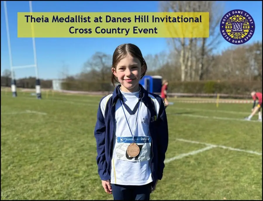 Theia Medallist at Danes Hill Invitational Cross Country Event