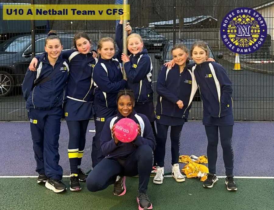 U10 A Netball Team v CFS