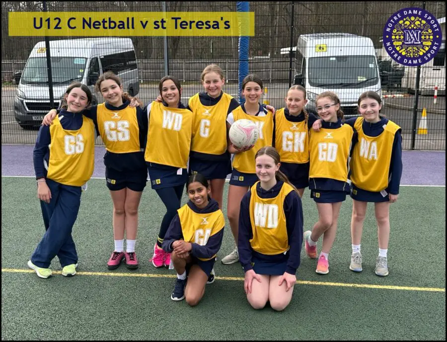 U12 C Netball v St Teresa's