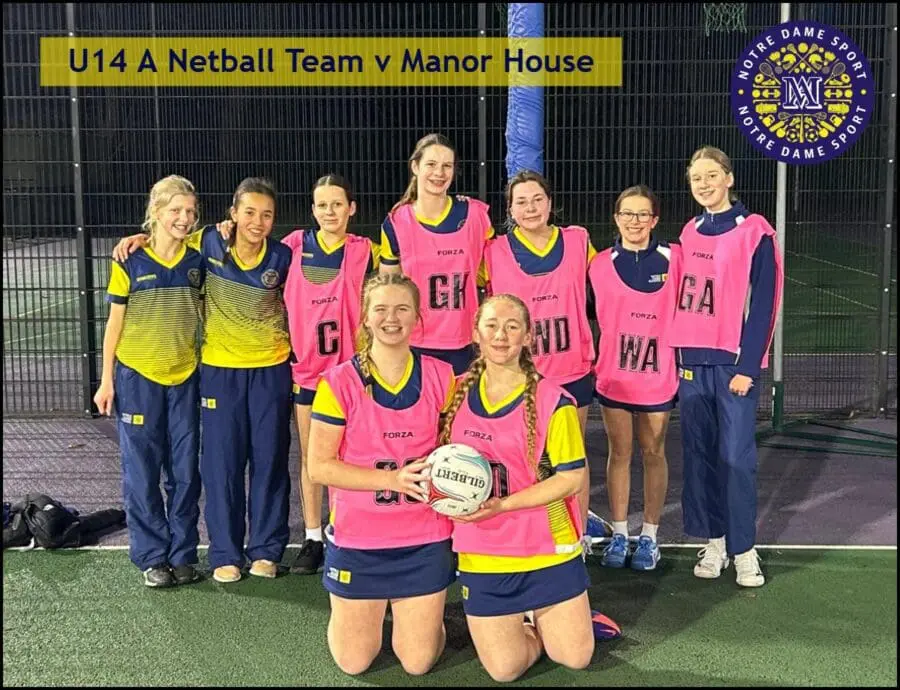 U14 A Netball v Manor House