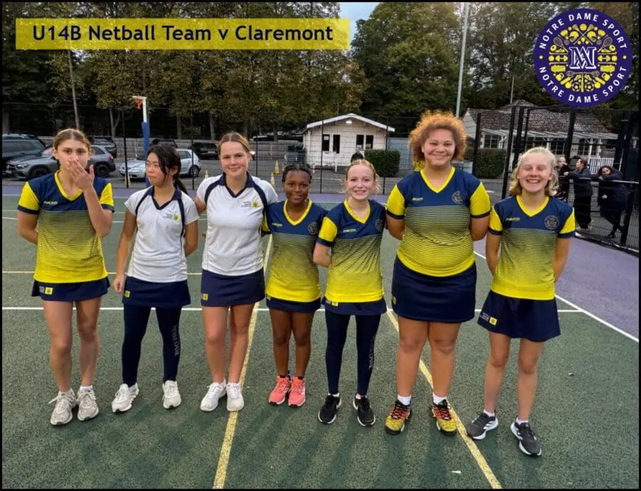 U14A and B Netball Team v Claremont