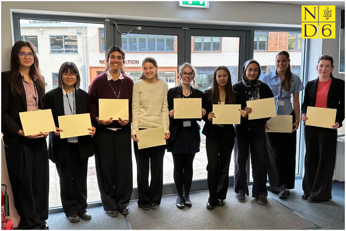 Y13 UKMT Maths Challenge Certificates