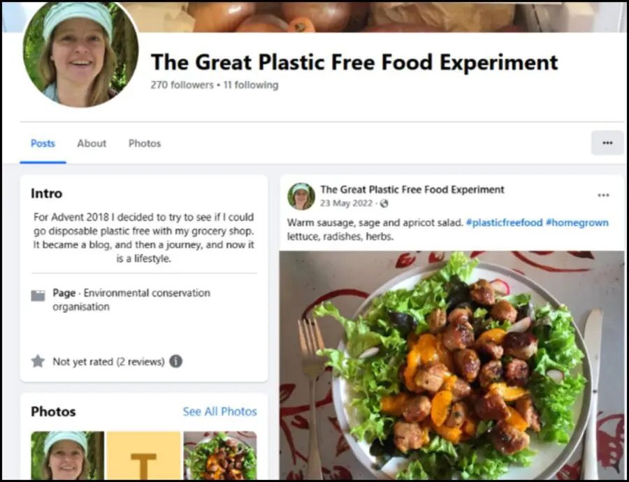 Y5 Humanitites- The Great Plastic Free Food Experiment