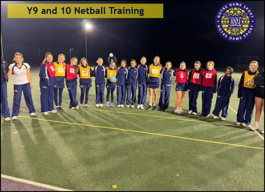 Y9 and 10 Netball Training
