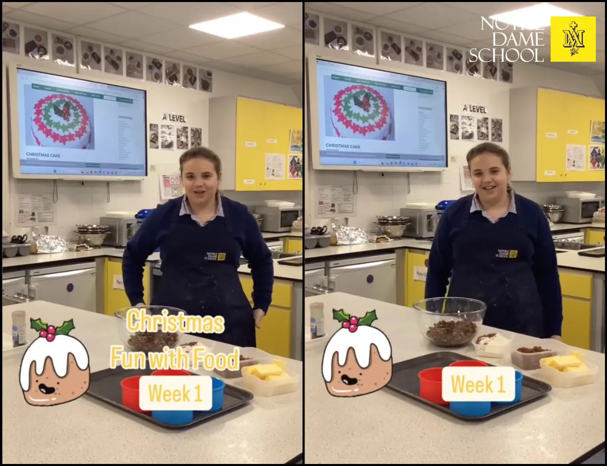 KS3 Food Club - Christmas Cake Week 1