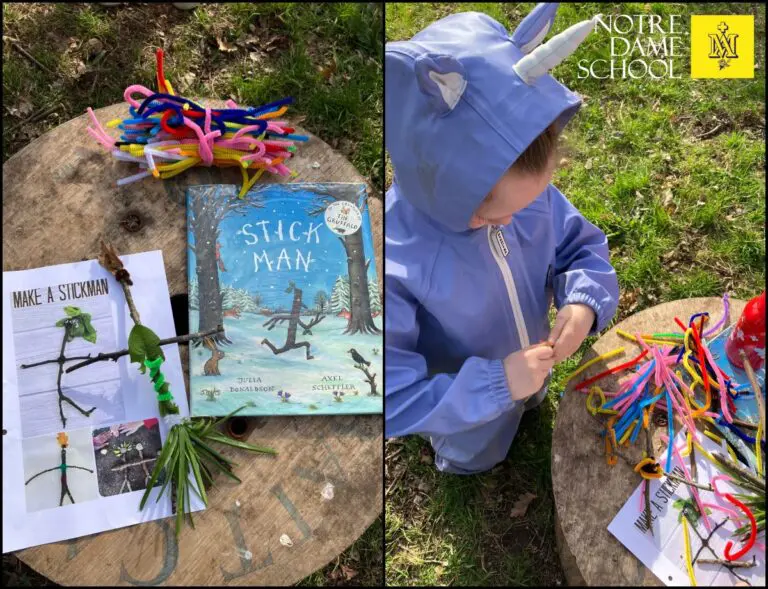 Year 1 Outdoor Learning - Stick Man