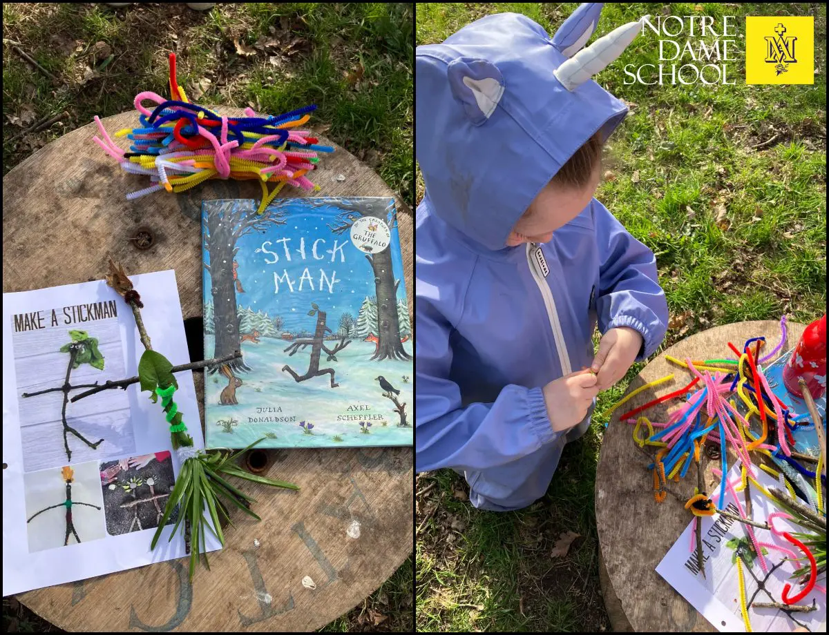 Year 1 Outdoor Learning - Stick Man