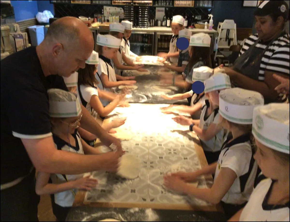 Year 2 Trip to Pizza Express