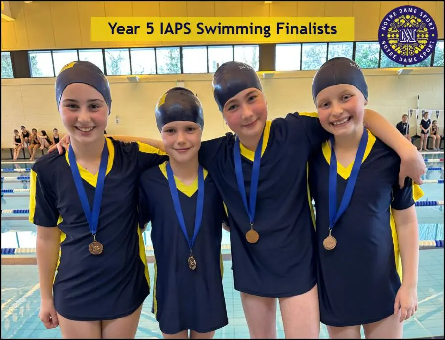Year 5 IAPS Swimming Finalists 2025