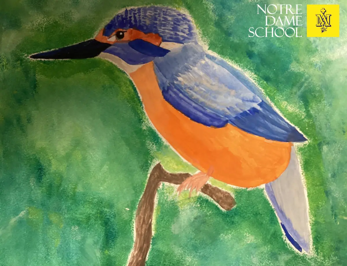 Year 6 Bird Paintings