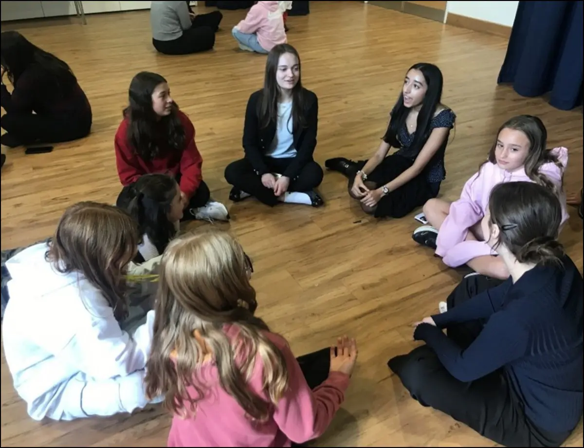 Year 7 Reflection Day with Y12