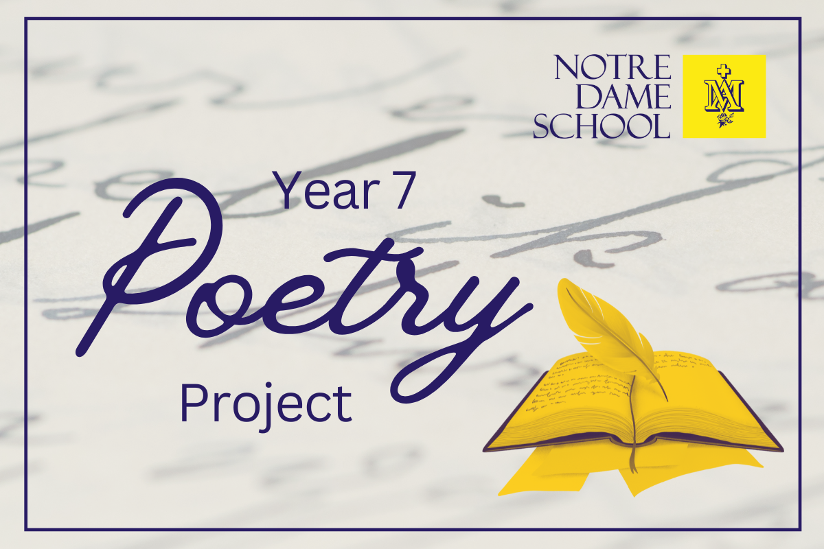 Senior Library - Year 7 Poetry Project