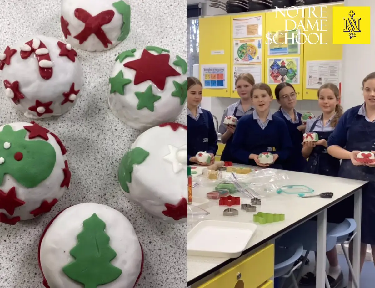 Year 8 Cookery Club - Christmas Cake Week 3