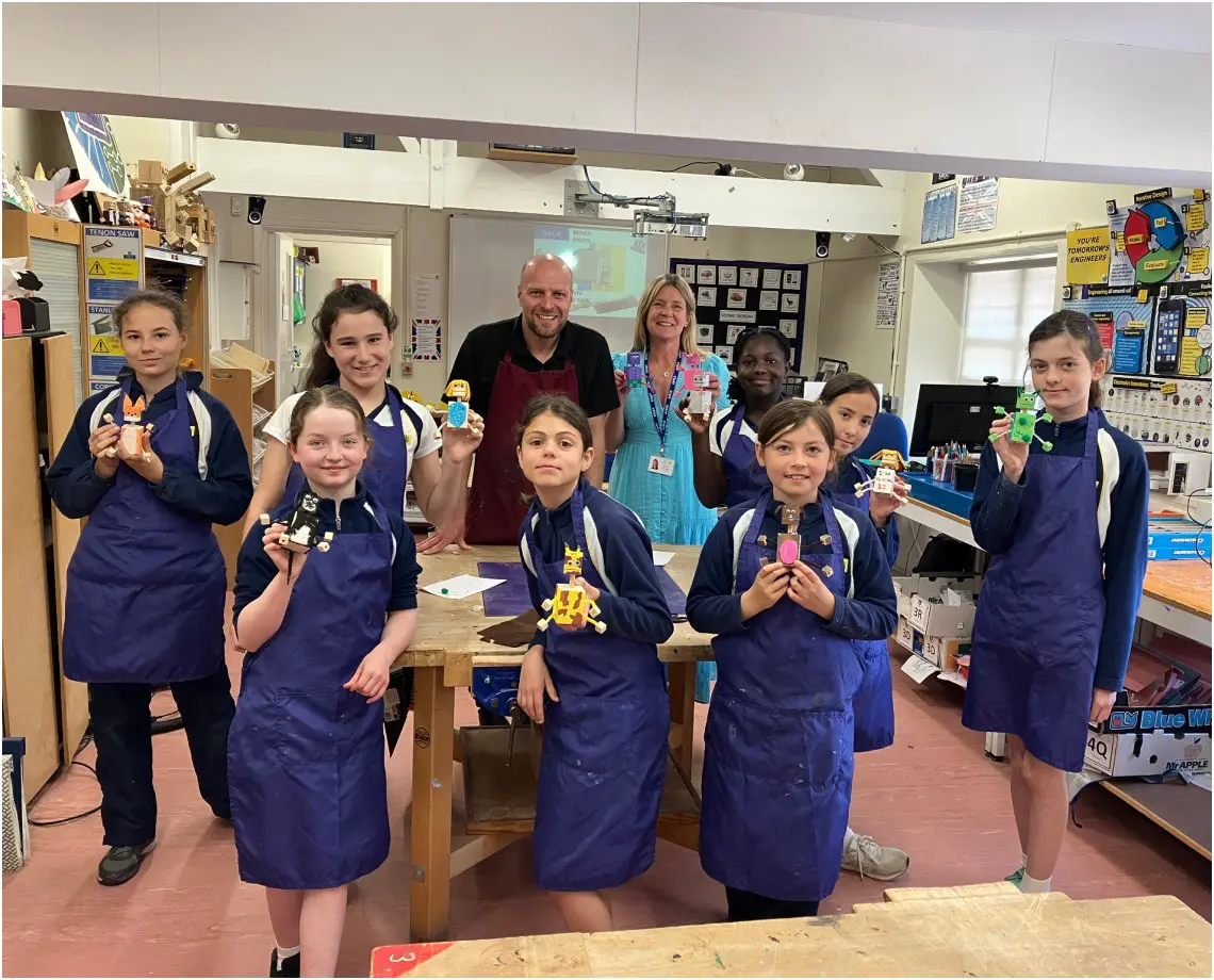 Y6 Design and Technology workshop at Parkside