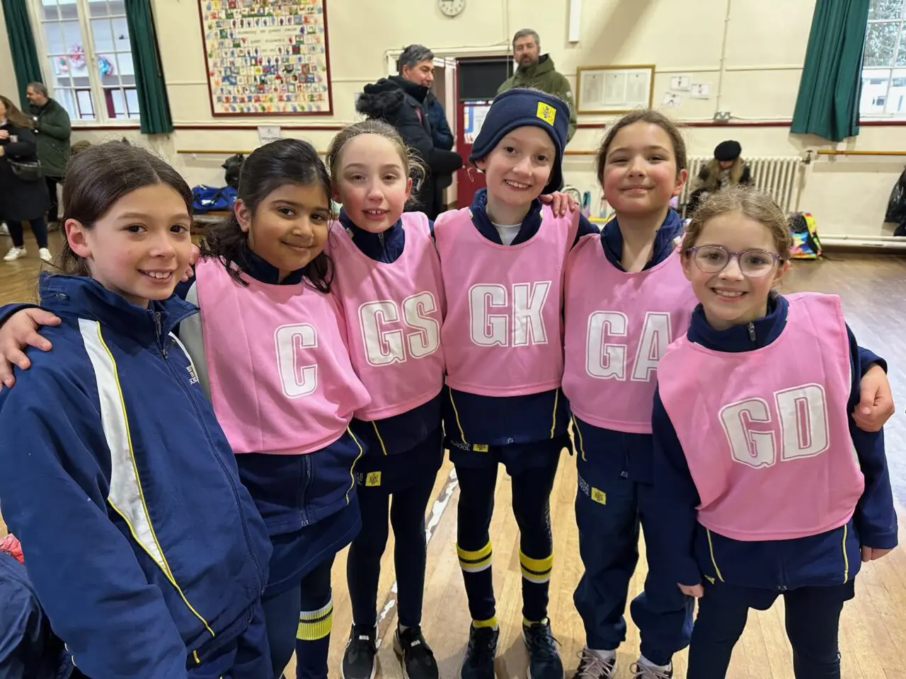 U10B Netball Team at Rydes Hill Tournament
