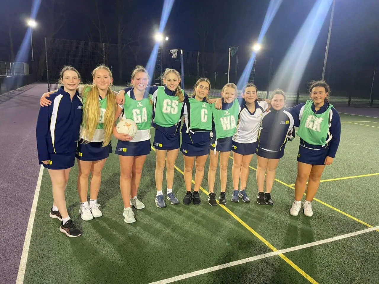 U12 A Netball Team v MHS