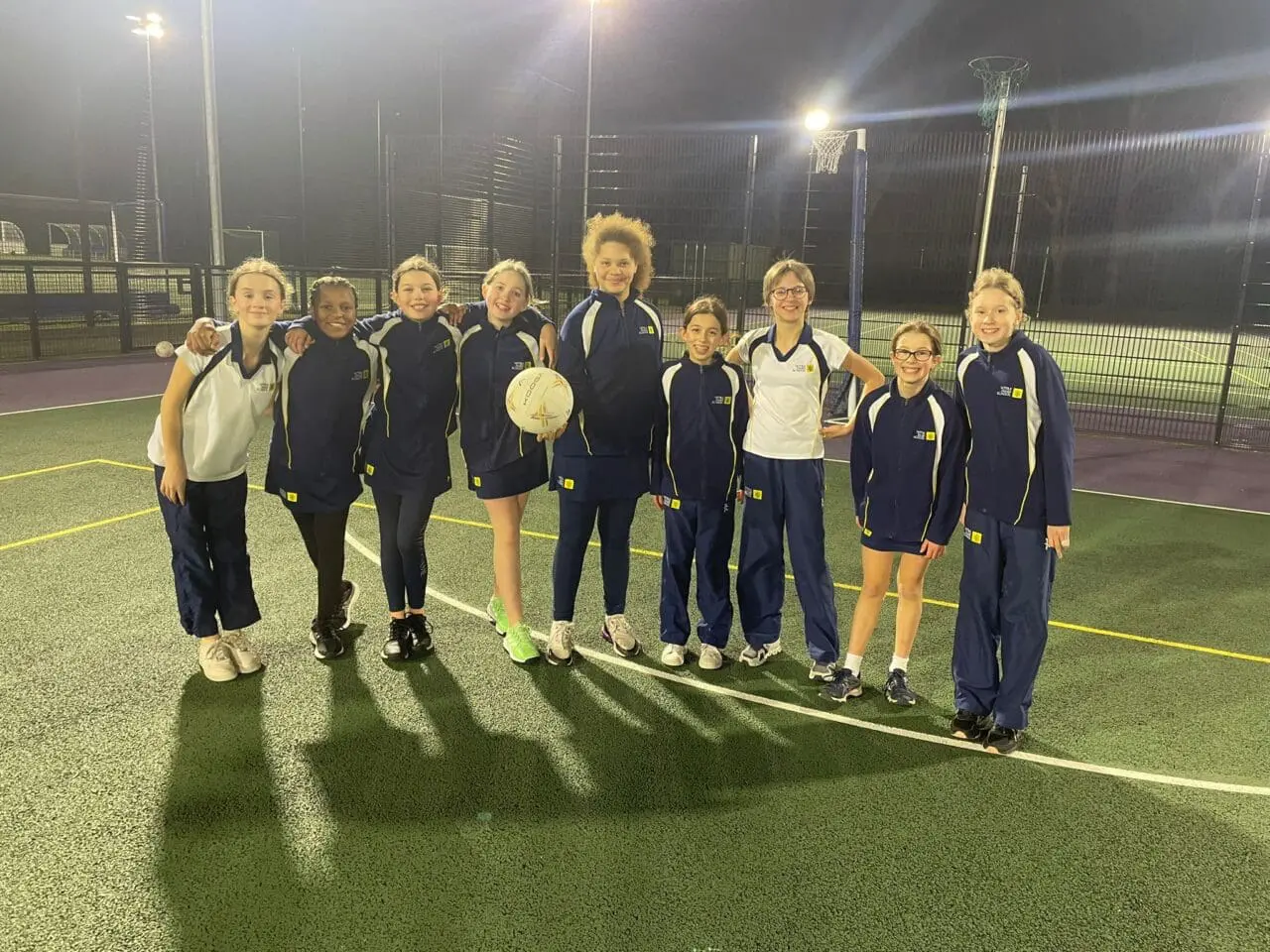 U12 B Netball Team v MHS