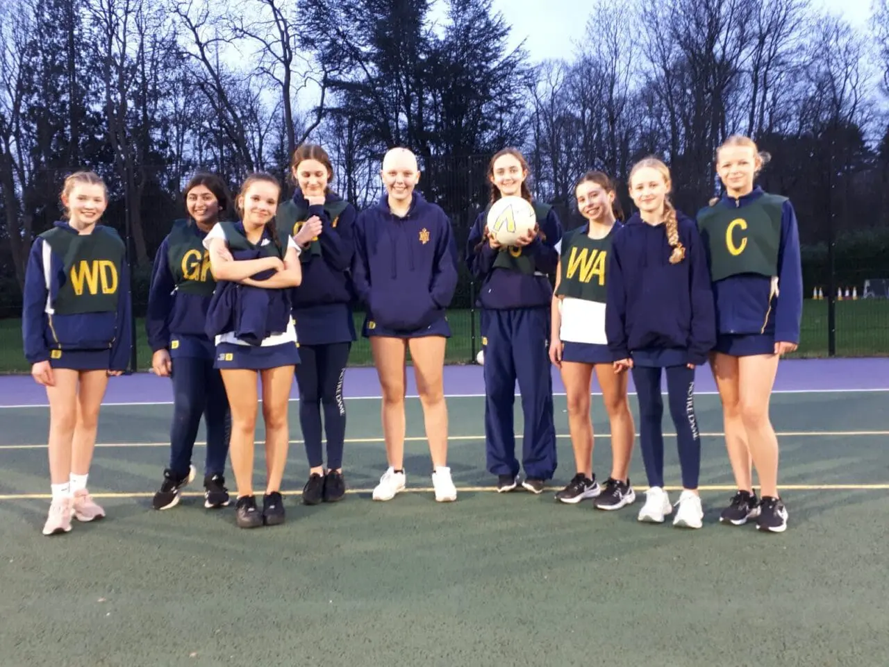 U14 B Netball Team