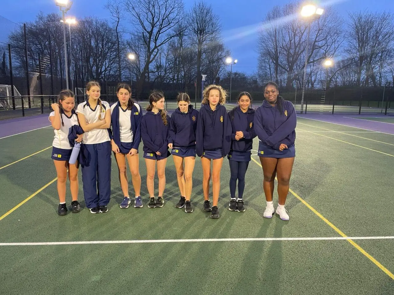 U14 A Netball Team v MHS
