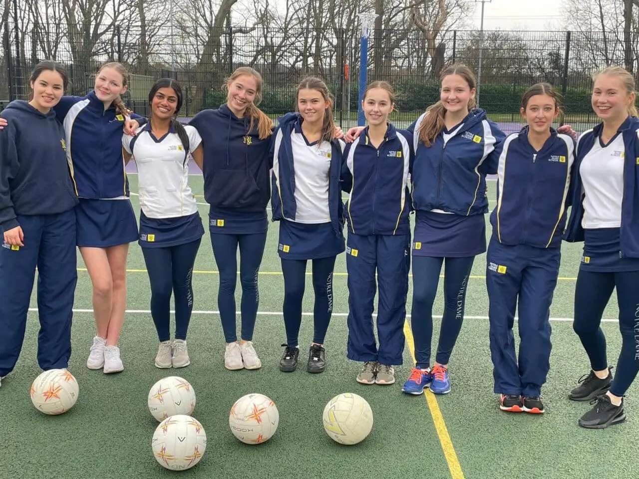 U16 B Netball Team v Downsend