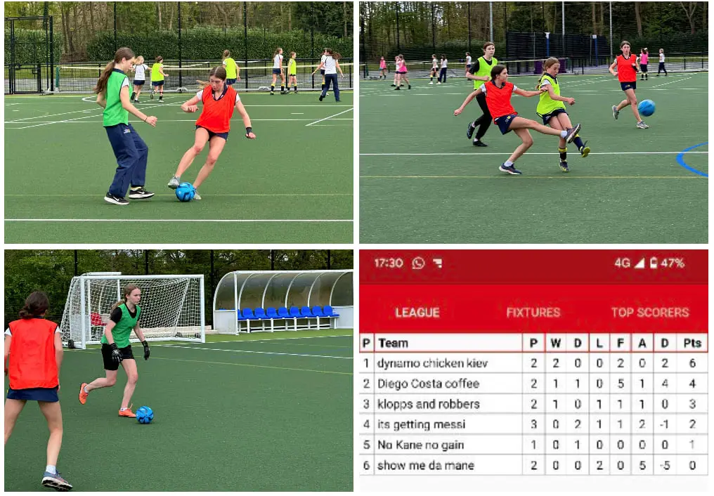 5-a-side football League April 28th