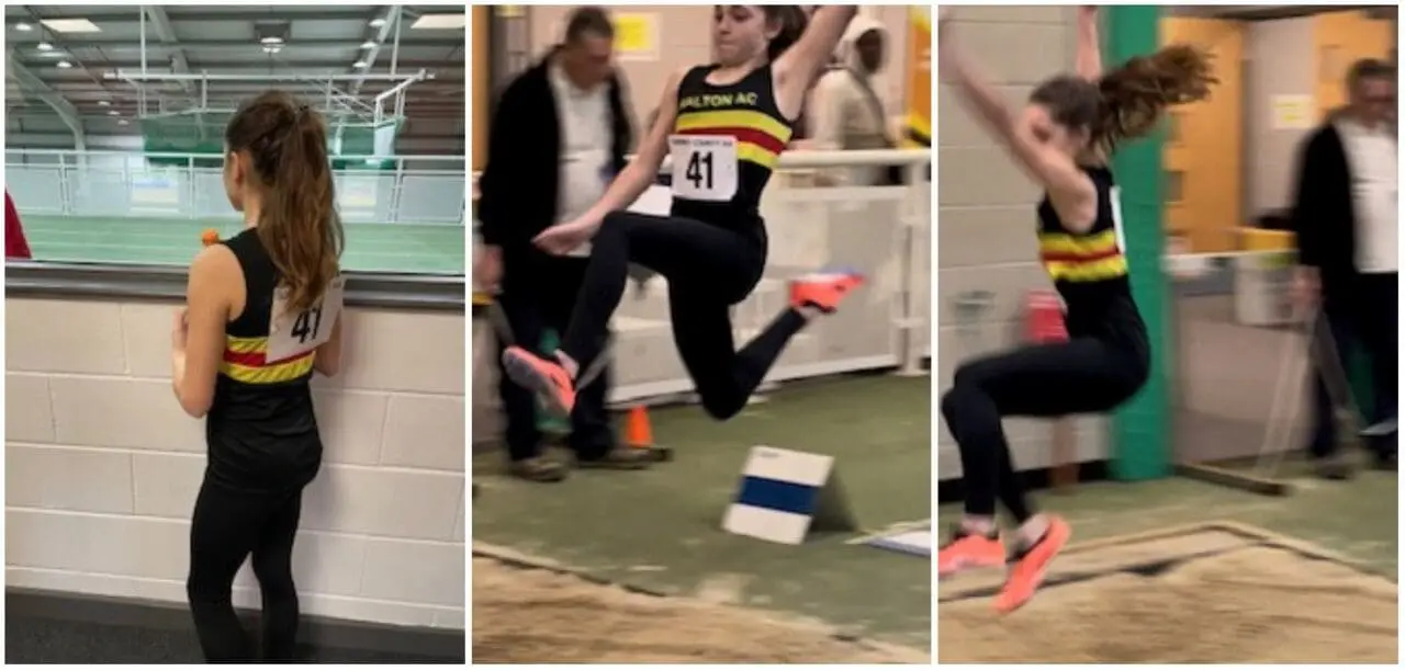 Chloe - Walton AC - Long Jump Record