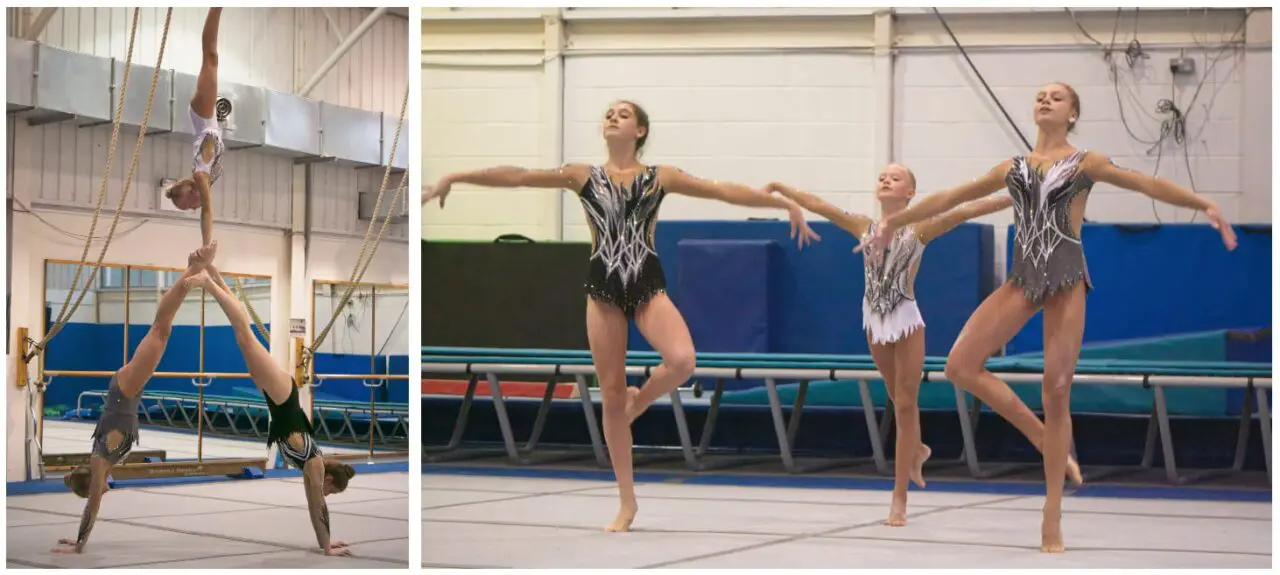 Chloe B Gymnastics Routine pics