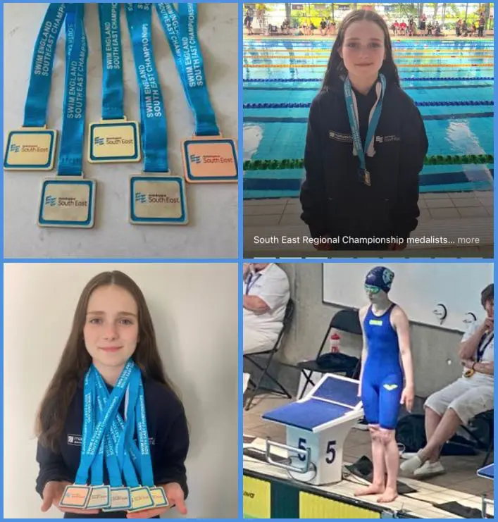 Ella H - SE Regionals Medals May 2022