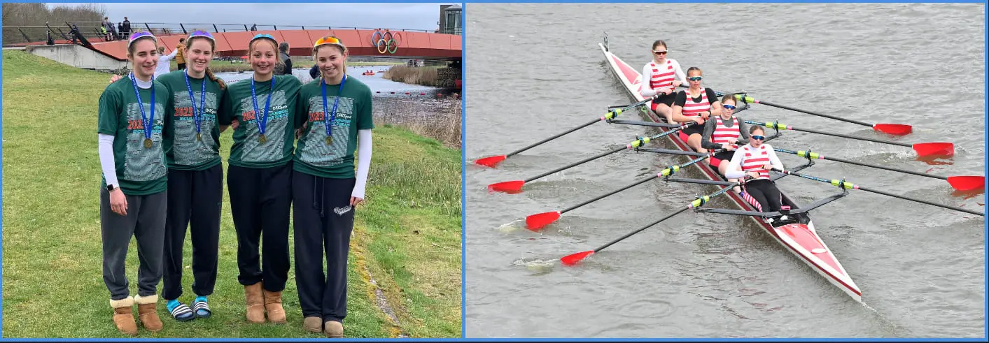 Sasha and her crew winning OSJH Medal