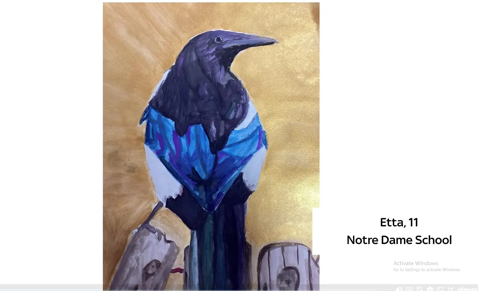 Sky Arts Bird Competition - Etta