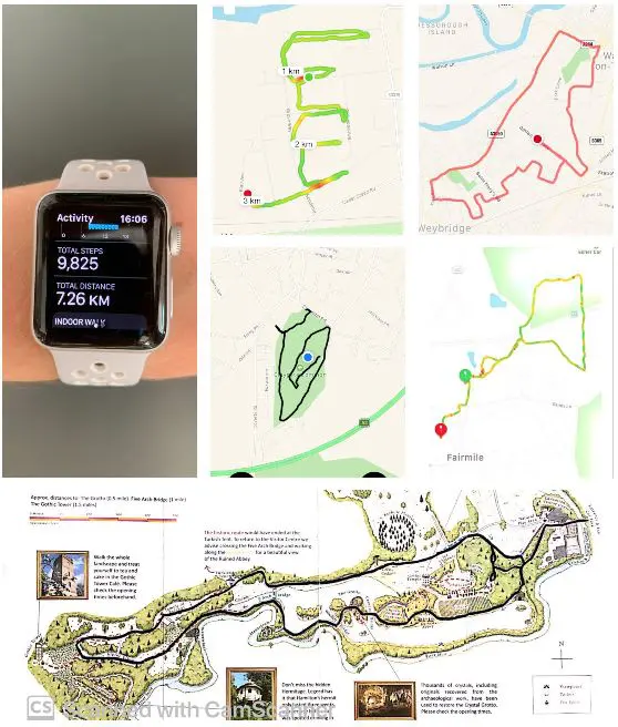 Senior Home sports Day Route Map Pic