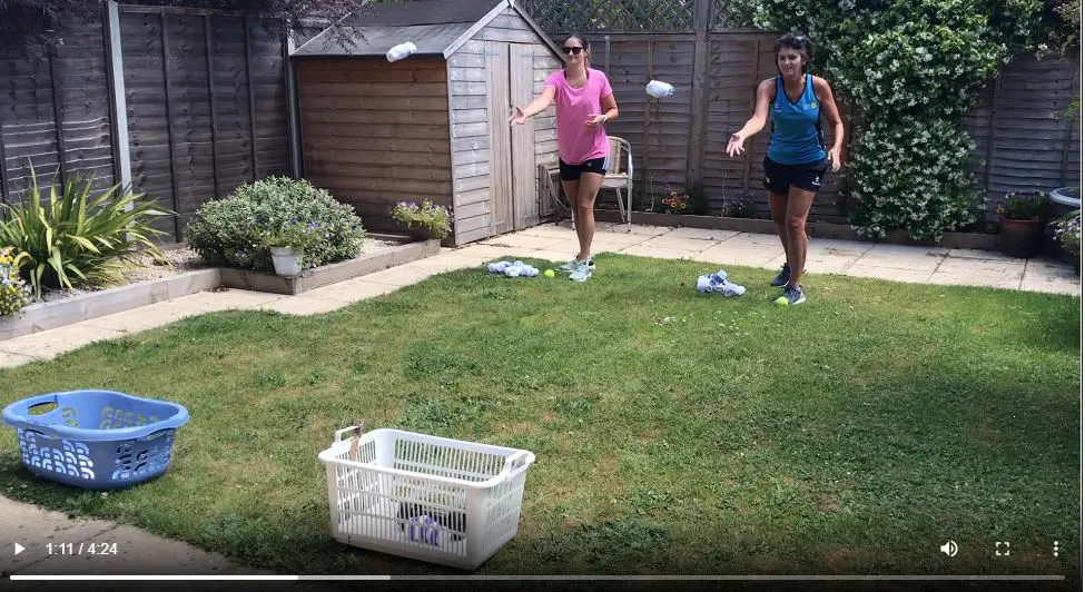 Senior Home sports Day instruction Video