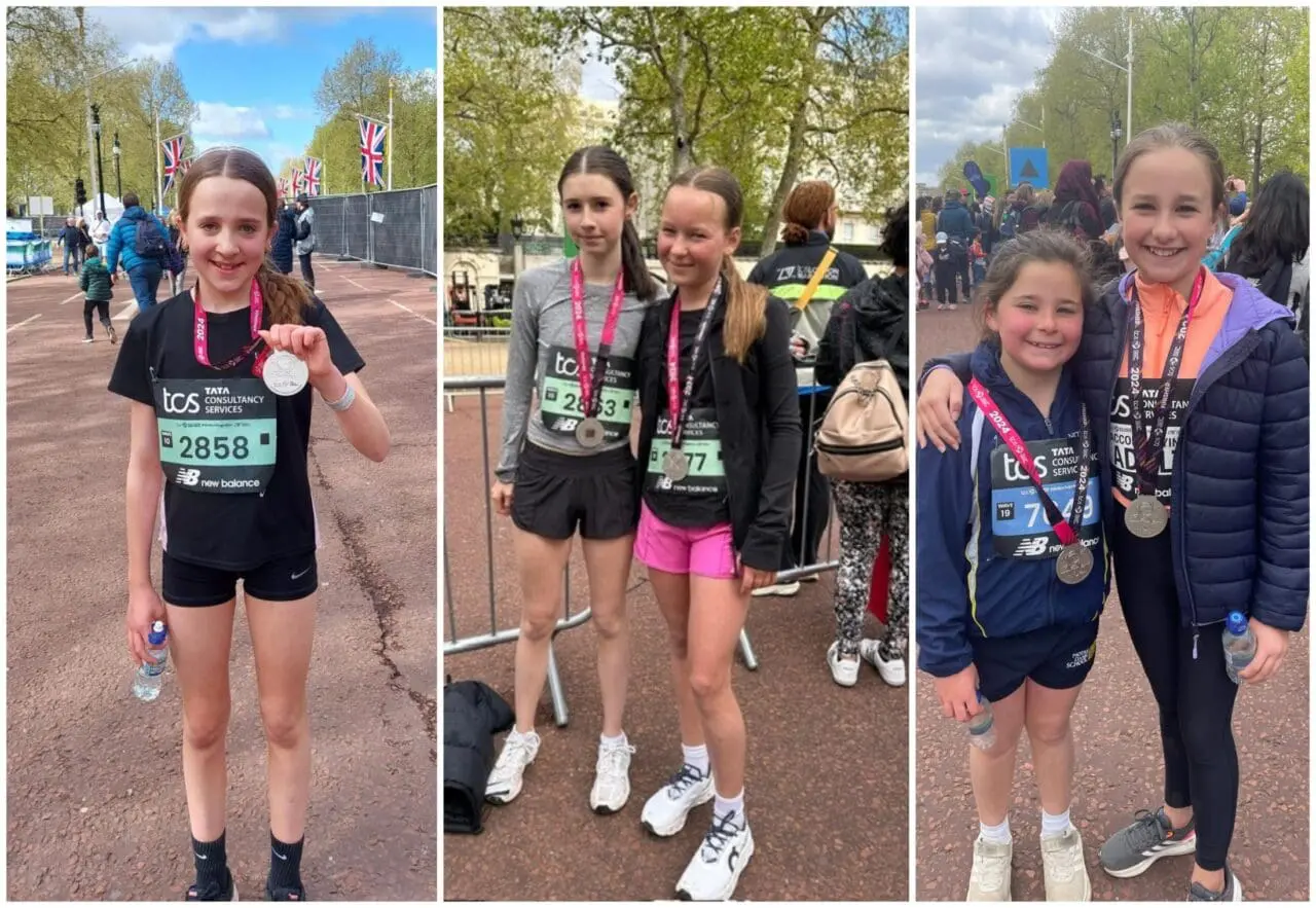 Senior Mini London Marathon Runners 2024