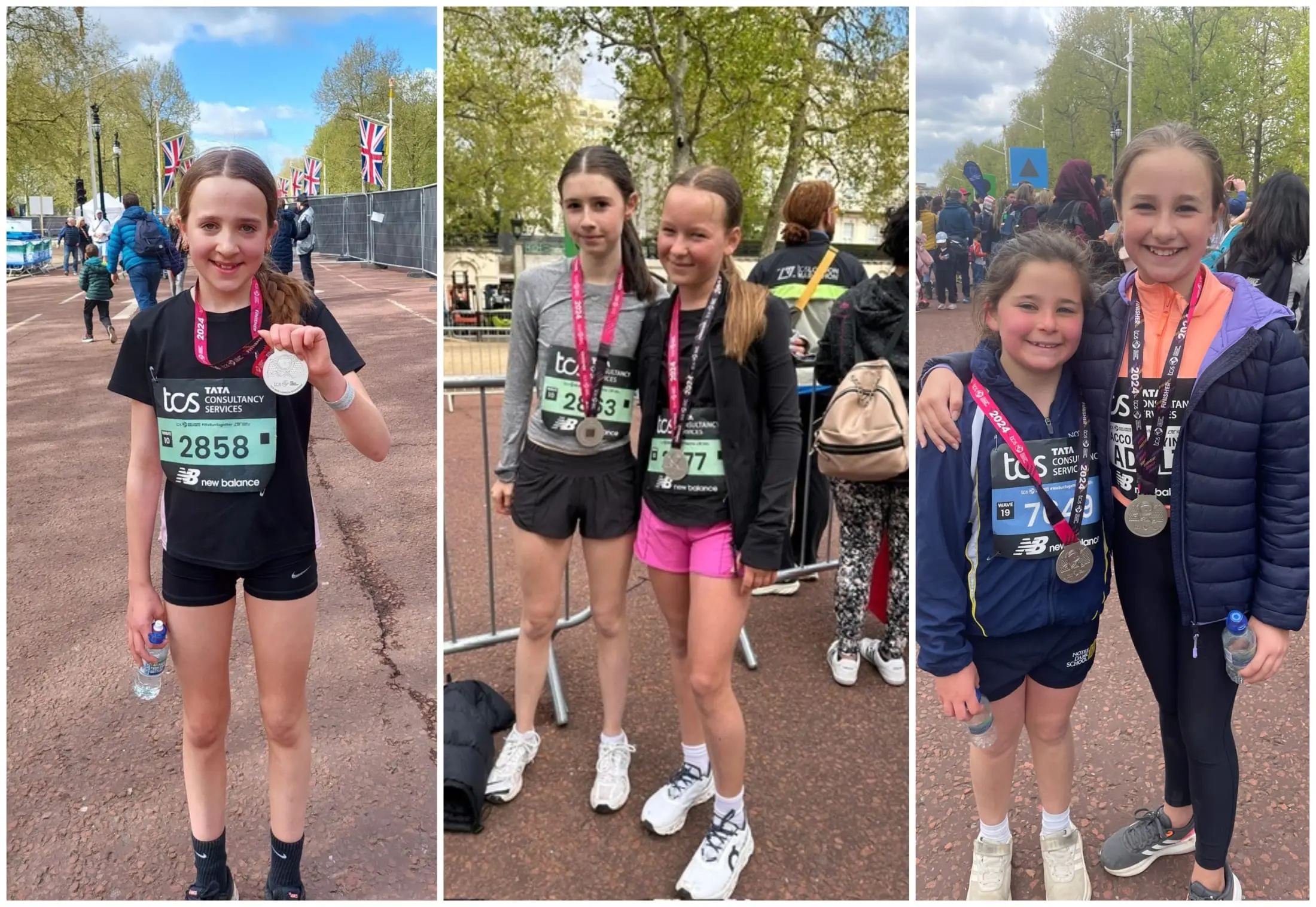 Senior Mini London Marathon Runners 2024