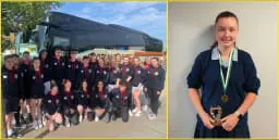 Emma G Winner U18 Regional Tennis at Chesham Bois