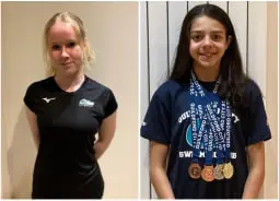 Serena Swimming Medals