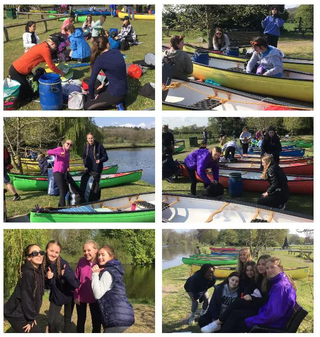 Silver DofE Canoeing Group