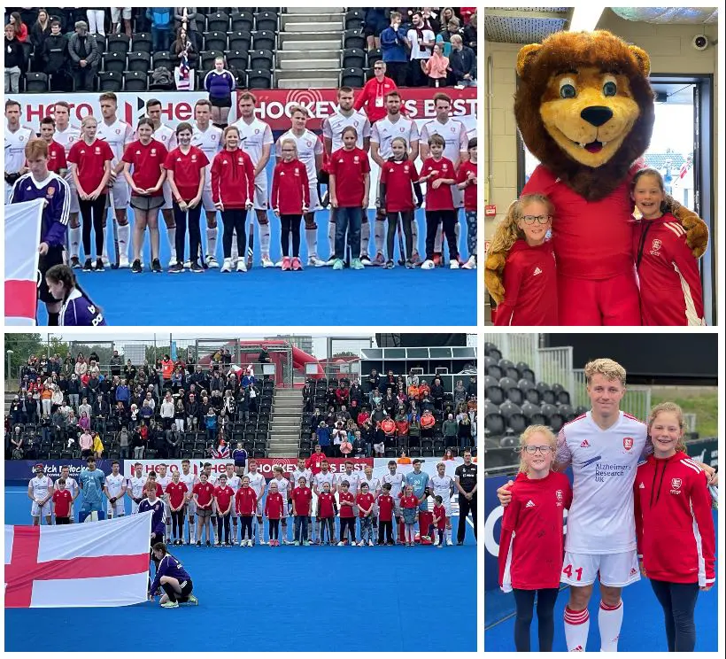 Smith Sisters - England Hockey Mascots