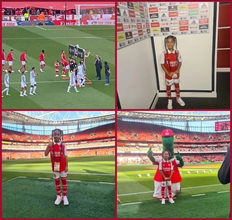 Sophia PD Arsenal Mascot