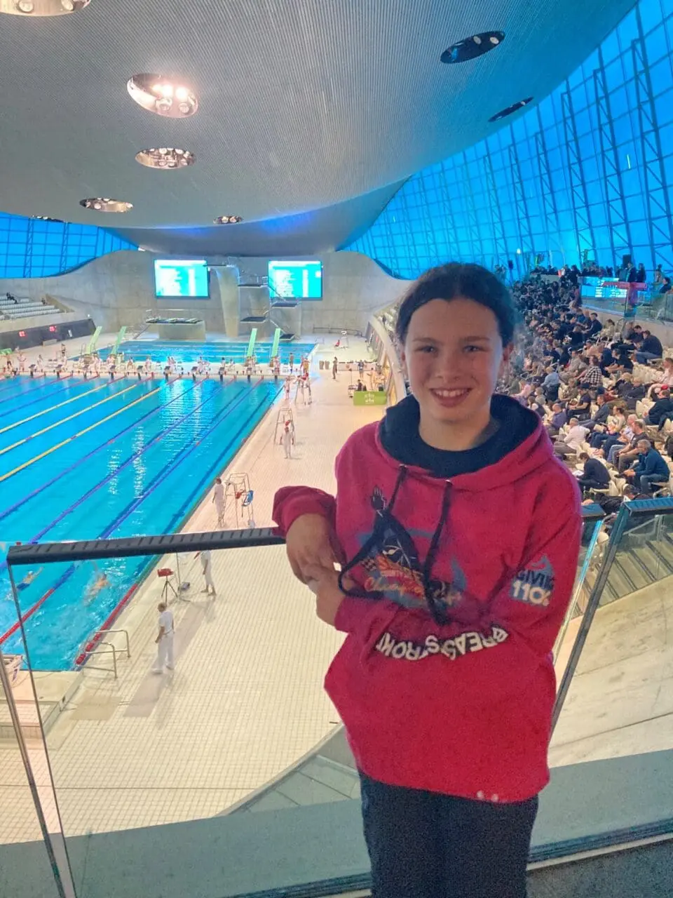 Alex B - Surrey County Championships Swimming Competition