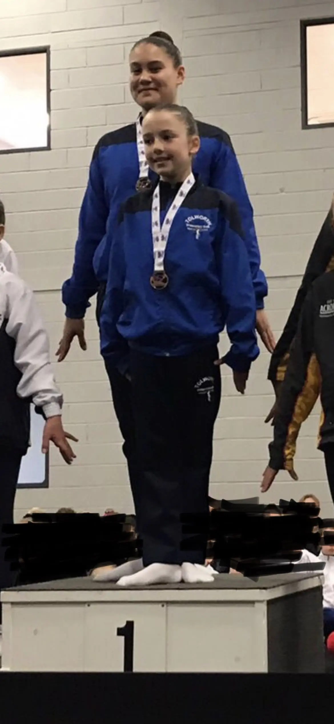 Taylor K and Partner win SE Regionals Acro Gymnastics