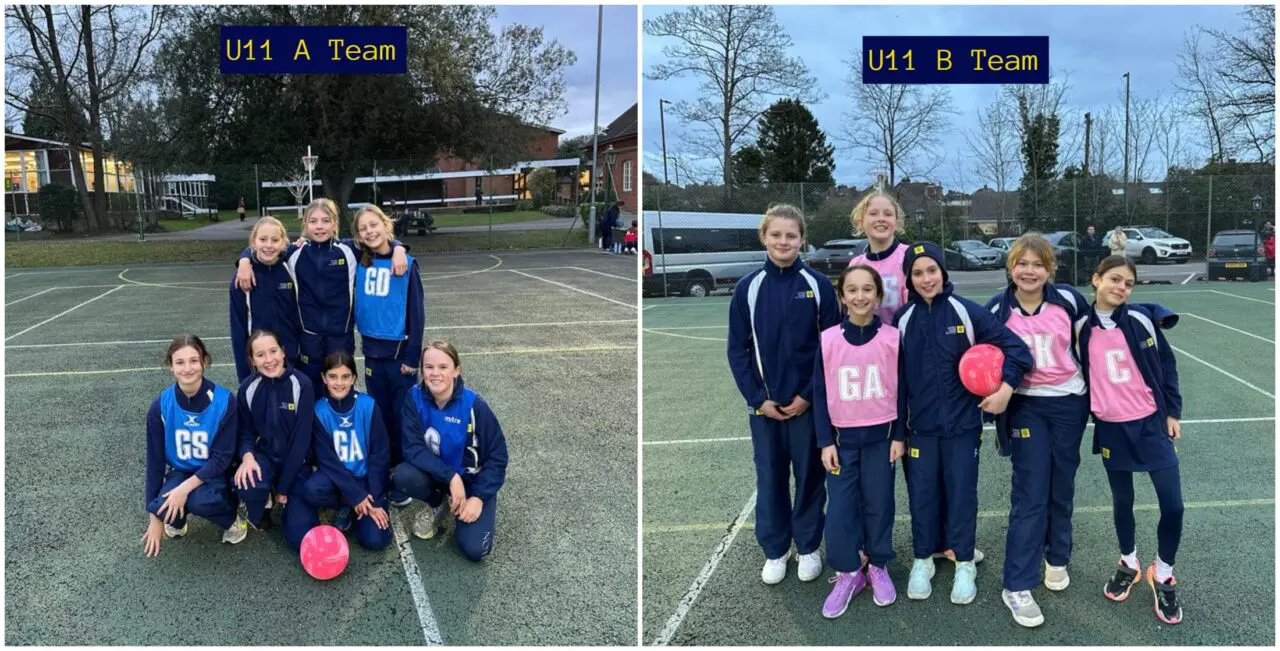 U11 A - B Netball v Rydes Hill