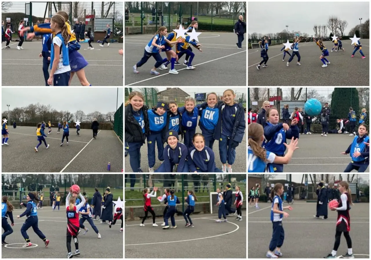 U11 A Netball at Danes Hill Tournament