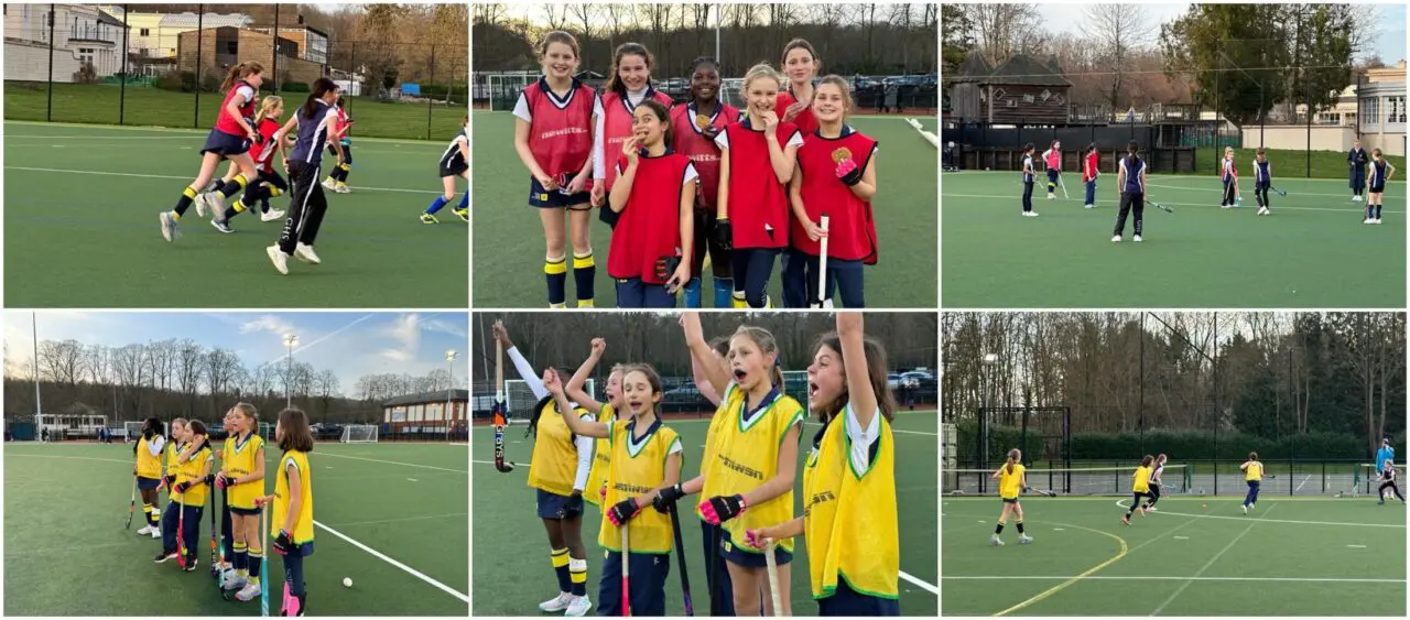 U11 A and B Hockey v GHS