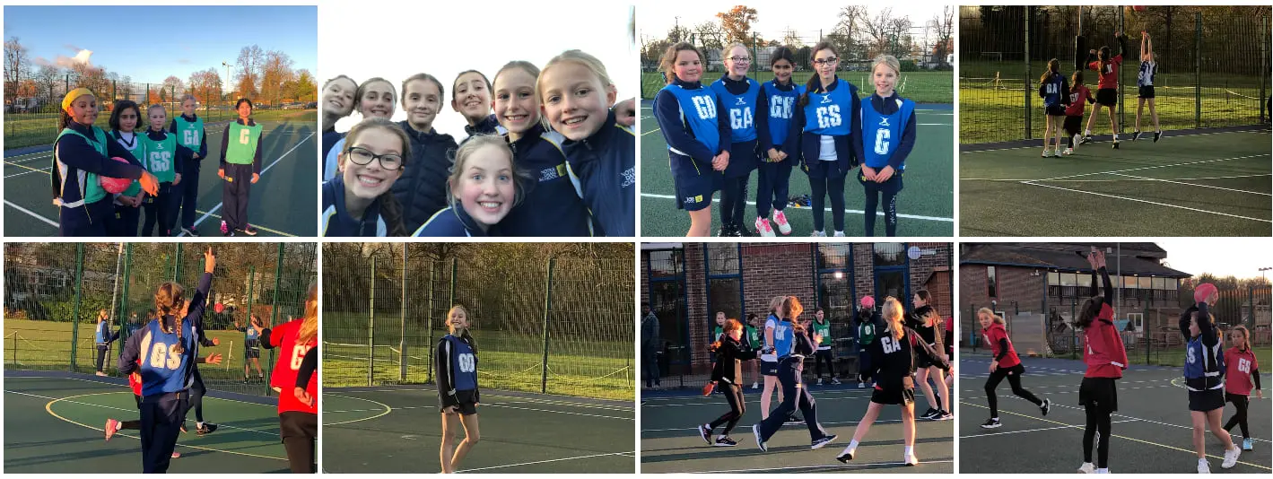 U11 Netball Friendly with Downsend