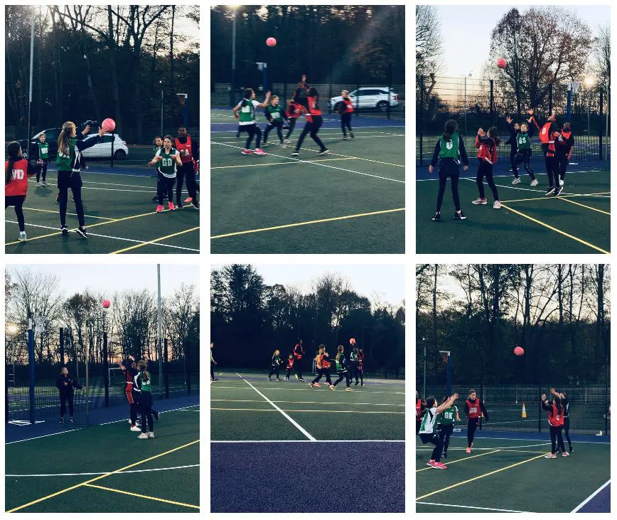 U11 Netball v Cobham Free