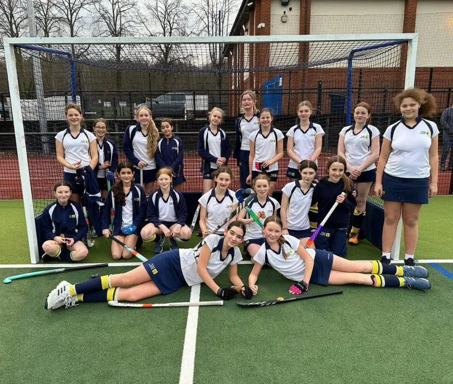U12 B and U13 A Hockey Teams v Rosebery