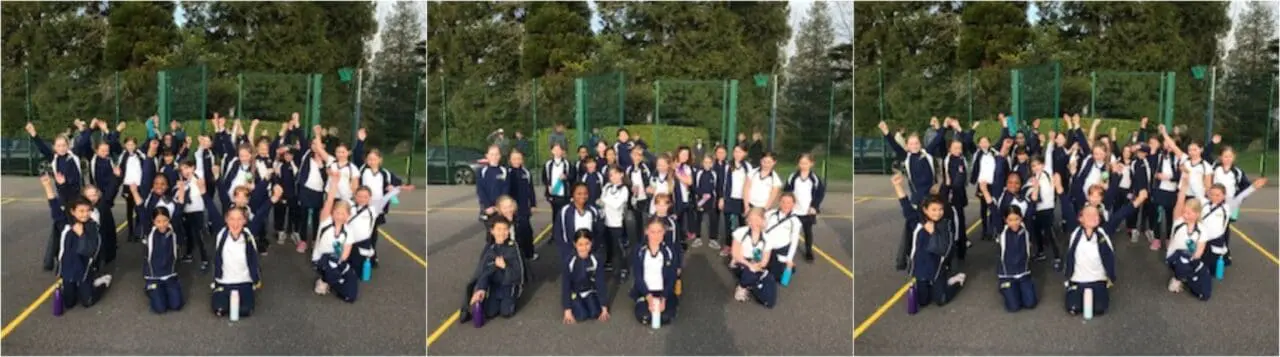 U9 A - D Netball v st T