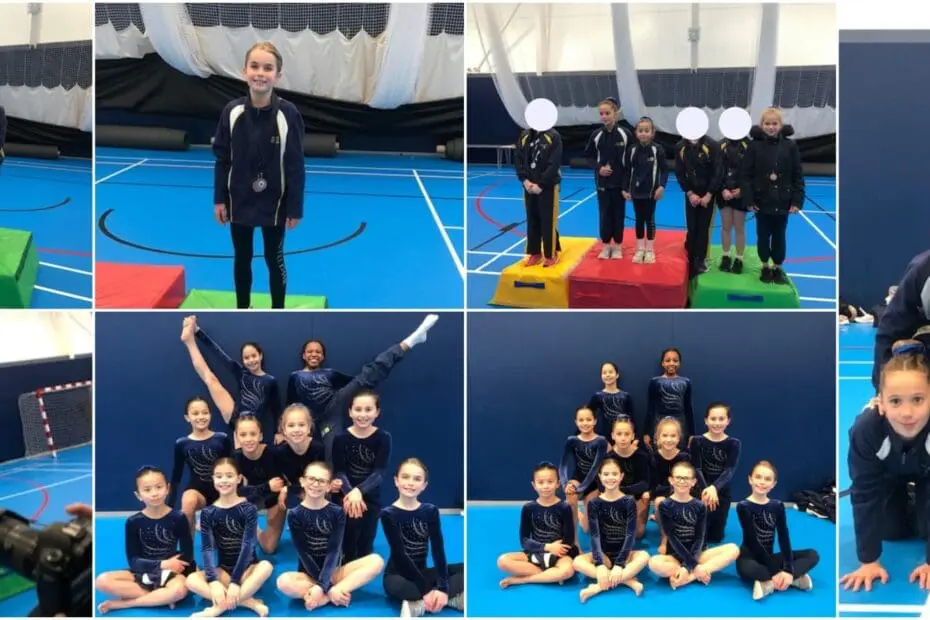 U9 and U11 Gymnastics Competition at Danes Hill